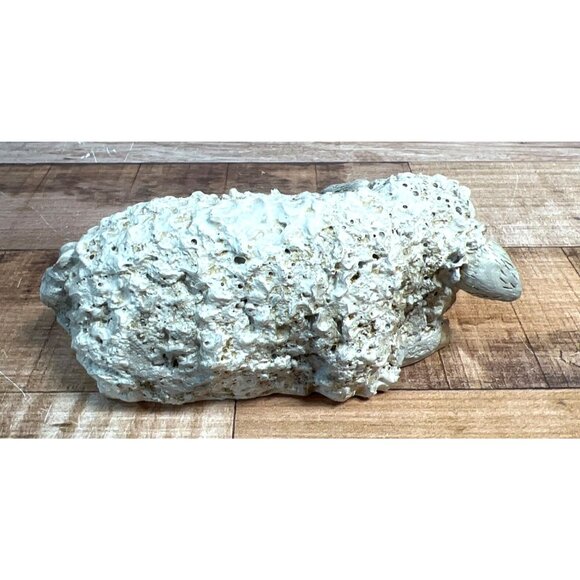 Vintage Handcrafted Textured Sheep Figurine - Picture 3 of 3